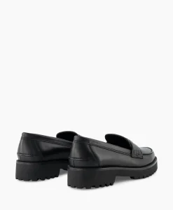Flash Sale Zadig & Voltaire Loafer Joecassin Semy-Shiny Calfskin Zwart Dames Instappers