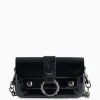 Best Sale Zadig & Voltaire Schouder / Hand Tas Kate Wallet Glossy Wild Emboss Zwart Dames Tassen
