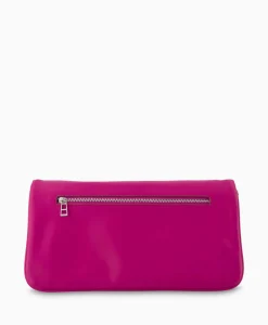 New Zadig & Voltaire Schouder / Hand Tas Rock Eternal Smooth Calfskin Paars Dames Tassen