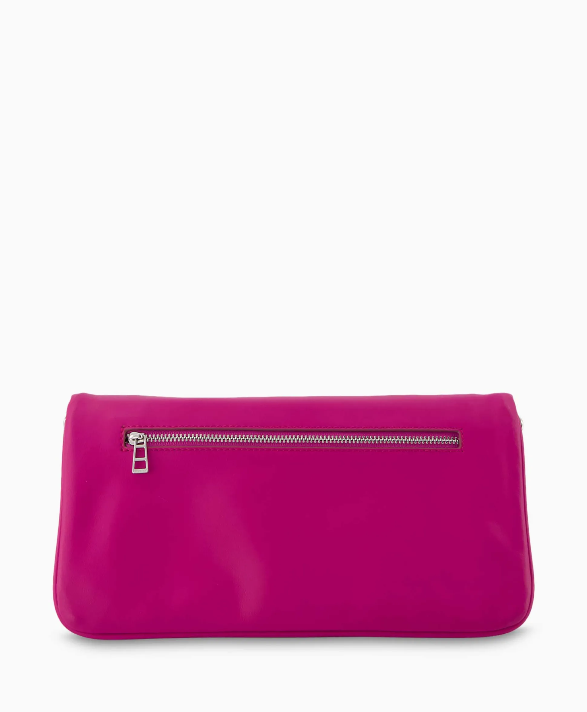 New Zadig & Voltaire Schouder / Hand Tas Rock Eternal Smooth Calfskin Paars Dames Tassen