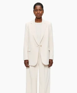 Cheap Blazer Cool Panama Off White Dames Blazers