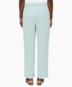 Best Chino Japanese Crepe Relaxed Licht Groen Dames Broeken