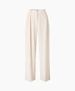 Online Pantalon Wide Pleated Off White Dames Broeken